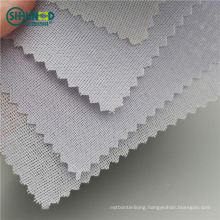 100% polyester woven fusible cap interlining